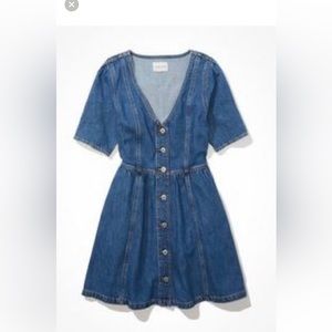 ISO AMERICAN EAGLE DENIM DRESS XL